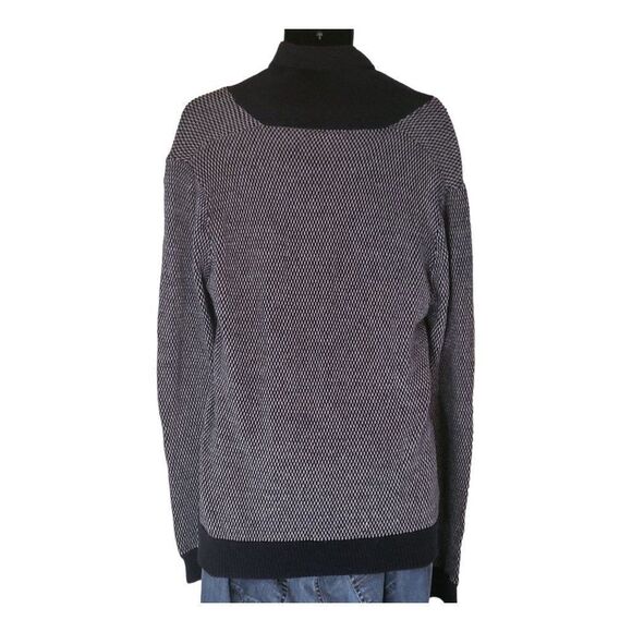 Odin New York Blue Long Sleeve Sz M Turtleneck Sweater Men - Picture 2 of 6